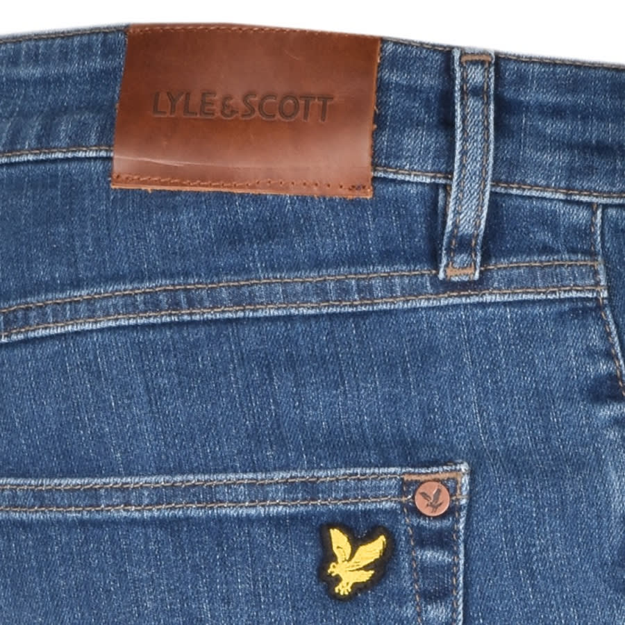 Alternative Image for ProductLyle And Scott Slim Fit Jeans Blue3